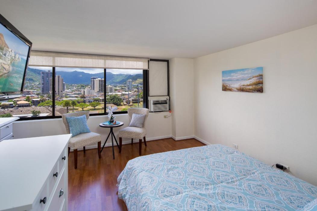 Modern Waikiki Sleek Studio Honolulu Eksteriør bilde