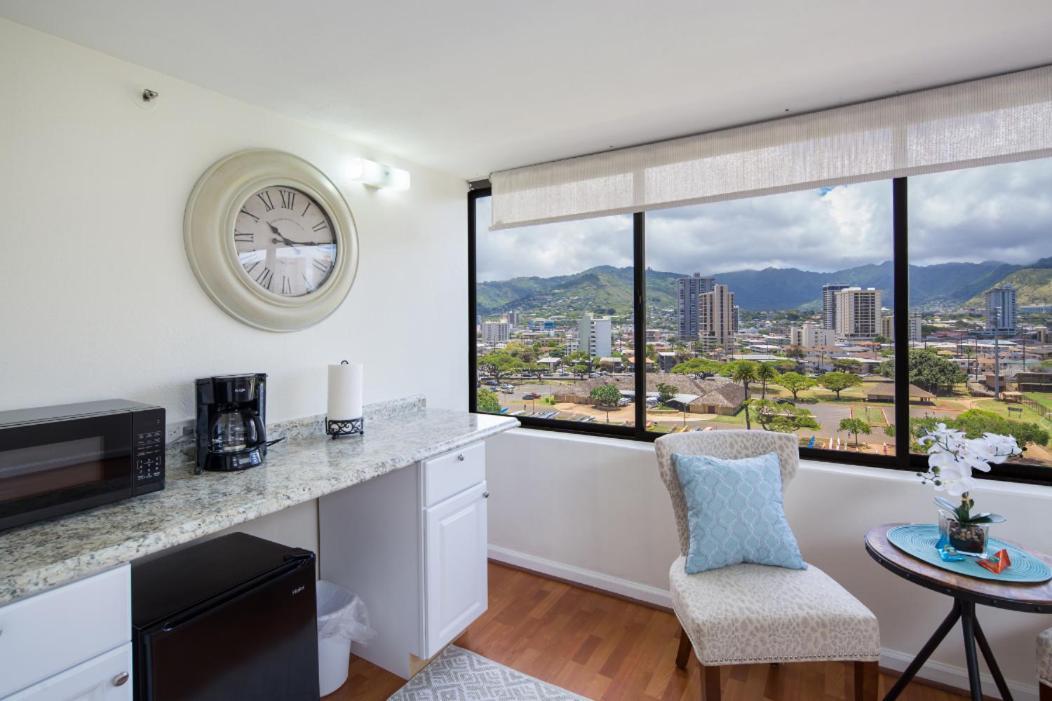 Modern Waikiki Sleek Studio Honolulu Eksteriør bilde
