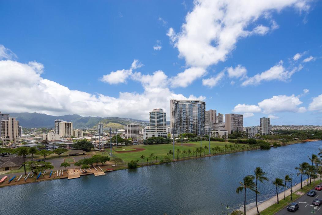 Modern Waikiki Sleek Studio Honolulu Eksteriør bilde